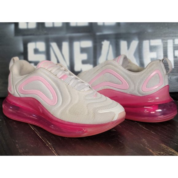 Nike | Shoes | 29 Nike Air Max 720 White Soft Pink Running Shoes Ar9293103  Women 9 | Poshmark